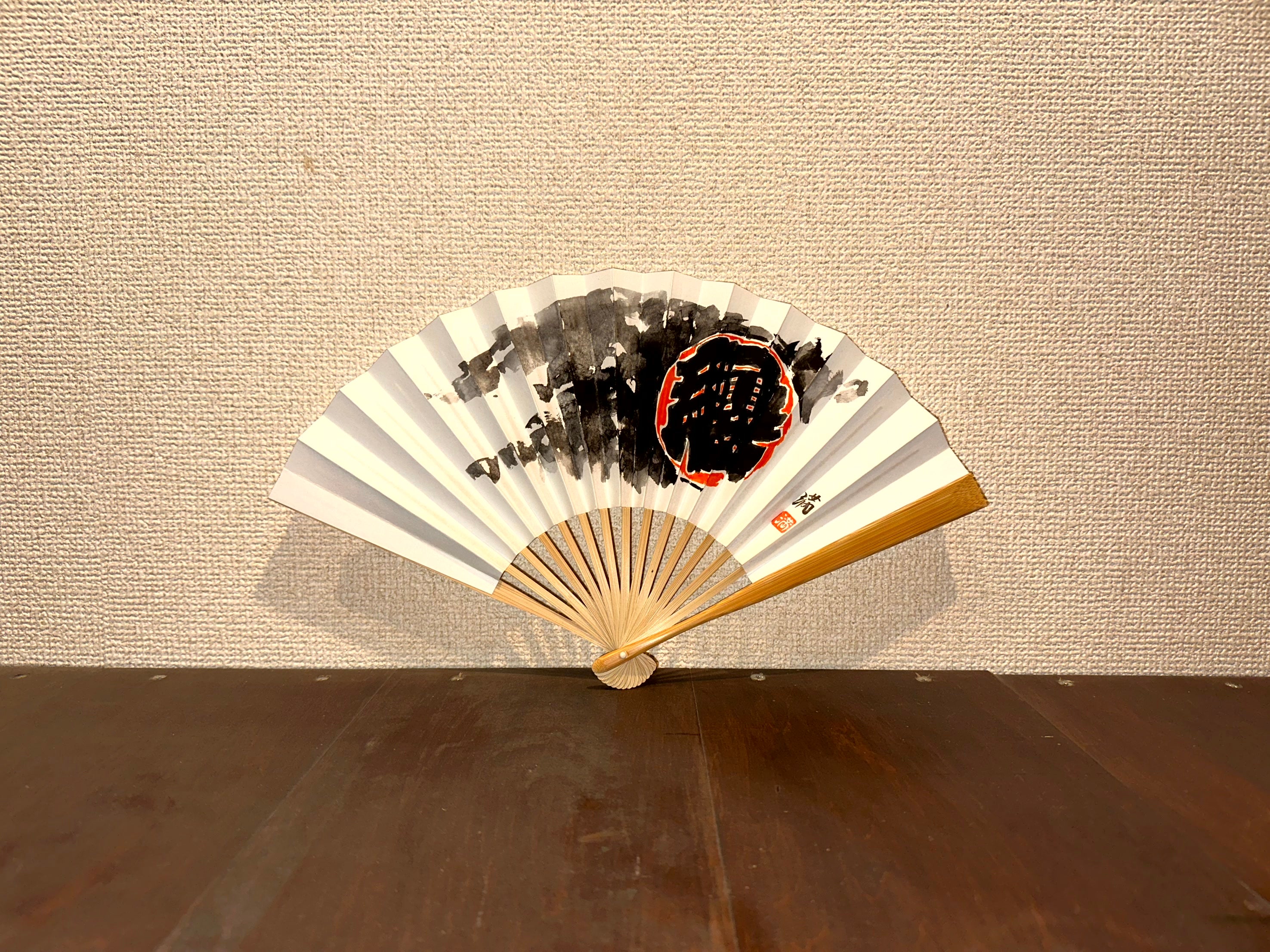 【斉藤拙堂  月瀬 十律】アンティーク扇子 斉藤拙堂 月瀬 十律】アンティーク扇子 斉藤拙堂 月瀬 十律】